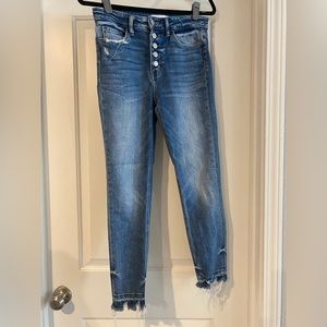 Flying Monkey button fly jeans size 28
